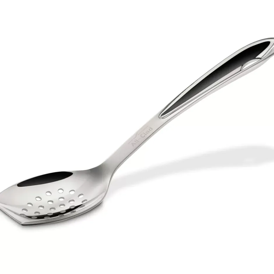 Cook & Serve, Stainless Steel Slotted Spoon>All-Clad Discount