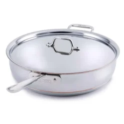 Copper Core 5-Ply Bonded Cookware, Essential Pan, 6 Quart><noscript><img width=
