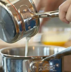 Copper Core 5-Ply Bonded Cookware, Saute Pan With Lid, 3 Quart><noscript><img width=