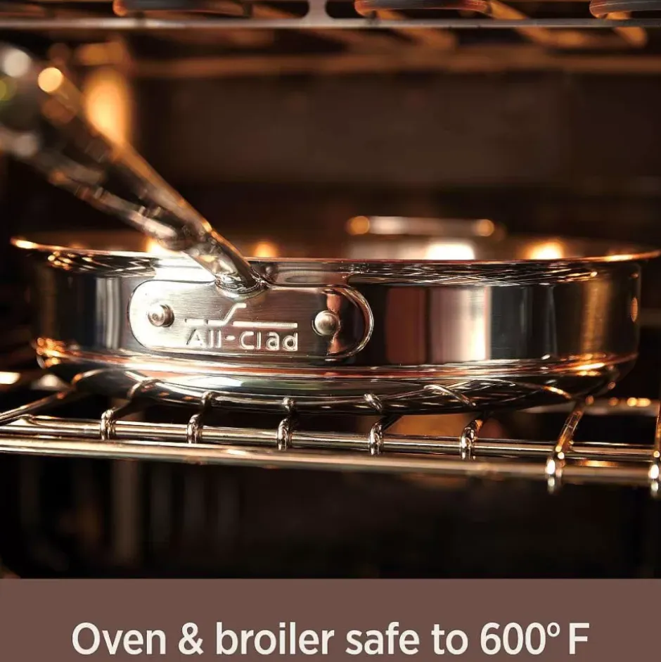 Copper Core 5-Ply Bonded Cookware, Stockpot With Lid, 8 Quart>All-Clad Discount