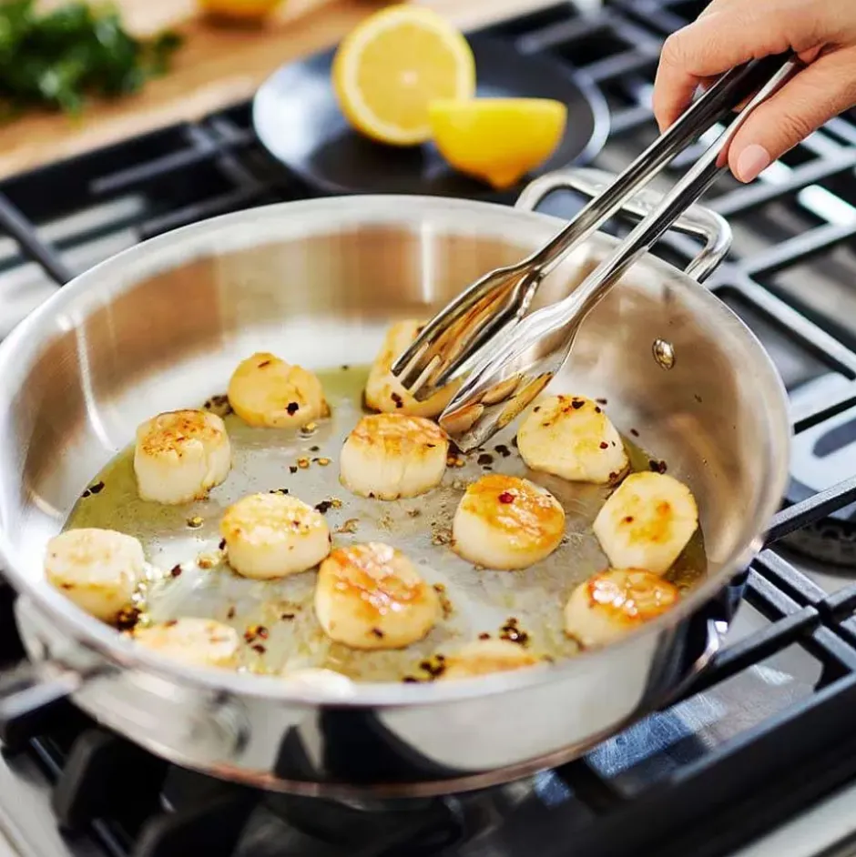 Copper Core 5-Ply Bonded Cookware Set, 5 Piece>All-Clad Outlet