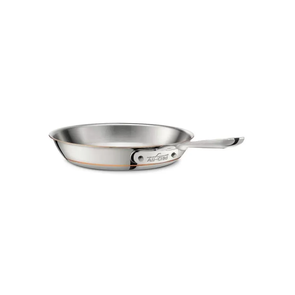 Copper Core 5-Ply Bonded Cookware, Stainless Steel Pan, 8 In Skillet>All-Clad Fashion