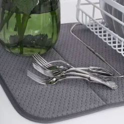 Drying Mat, Pewter><noscript><img width=