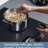 D3 Stainless Braiser With Domed Lid>All-Clad Fashion