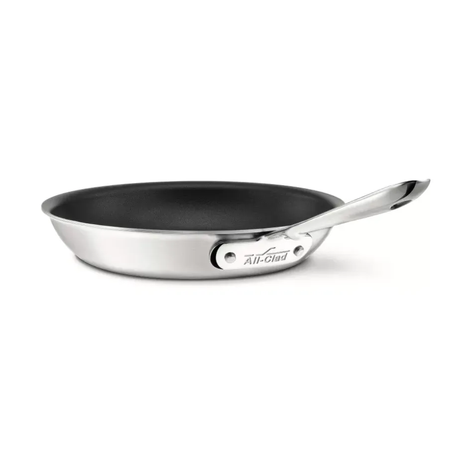 D5 Stainless Brushed 5-Ply Bonded Cookware, Nonstick Fry Pan, 10 Inch>All-Clad Best
