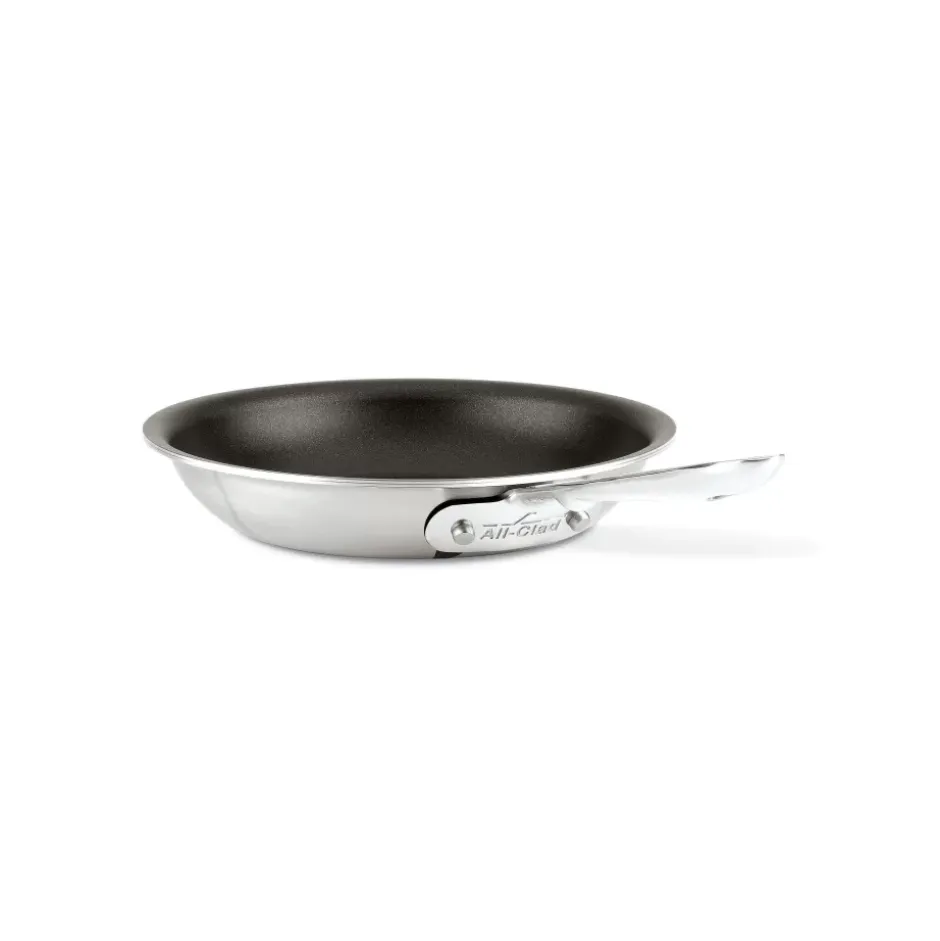 D5 Stainless Brushed 5-Ply Bonded Cookware, Nonstick Fry Pan, 8 Inch>All-Clad Best