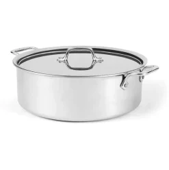 D3 Stainless Everyday 3-Ply Bonded Cookware, Rondeau, 8 Quart>All-Clad Discount