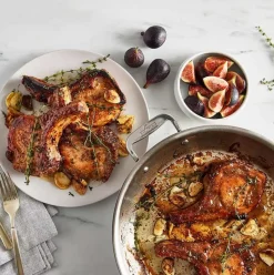 D3 Stainless Everyday 3-Ply Bonded Cookware, Skillet, 12.5 Inch><noscript><img width=