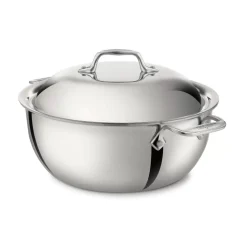 D3 Stainless 3-Ply Bonded Cookware, Dutch Oven, 5.5 Quart><noscript><img width=