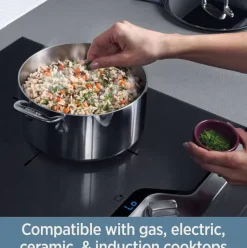 D3 Stainless 3-Ply Bonded Cookware Set, Nonstick 2 Piece Fry Pan Set, 8 & 10 Inch>All-Clad Online
