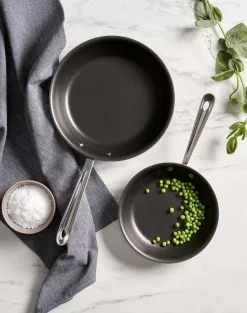 D3 Stainless 3-Ply Bonded Cookware, Nonstick 2 Piece Fry Pan Set, 8 & 10 Inch>All-Clad Outlet