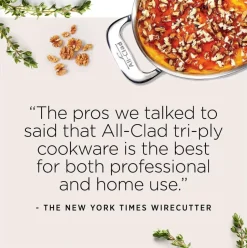 D3 Stainless 3-Ply Bonded Cookware, Fry Pan, 12 Inch>All-Clad Outlet
