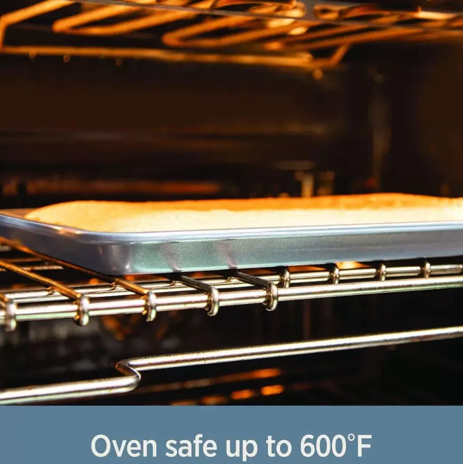 D3 Stainless 3-Ply Bonded Ovenware, Roasting Sheet, 14 X 17 Inch>All-Clad Outlet