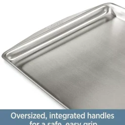D3 Stainless 3-Ply Bonded Ovenware, Jelly Roll Pan, 12 X 15 Inch><noscript><img width=
