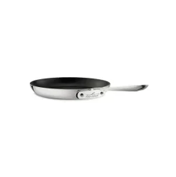 D5 Stainless Polished 5-Ply Bonded Cookware, Nonstick Omelets Pan, 10.5 Inch>All-Clad Best