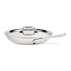 D5 Stainless Polished 5-Ply Bonded Cookware, Nonstick Fry Pan With Lid, 12 Inch>All-Clad Online
