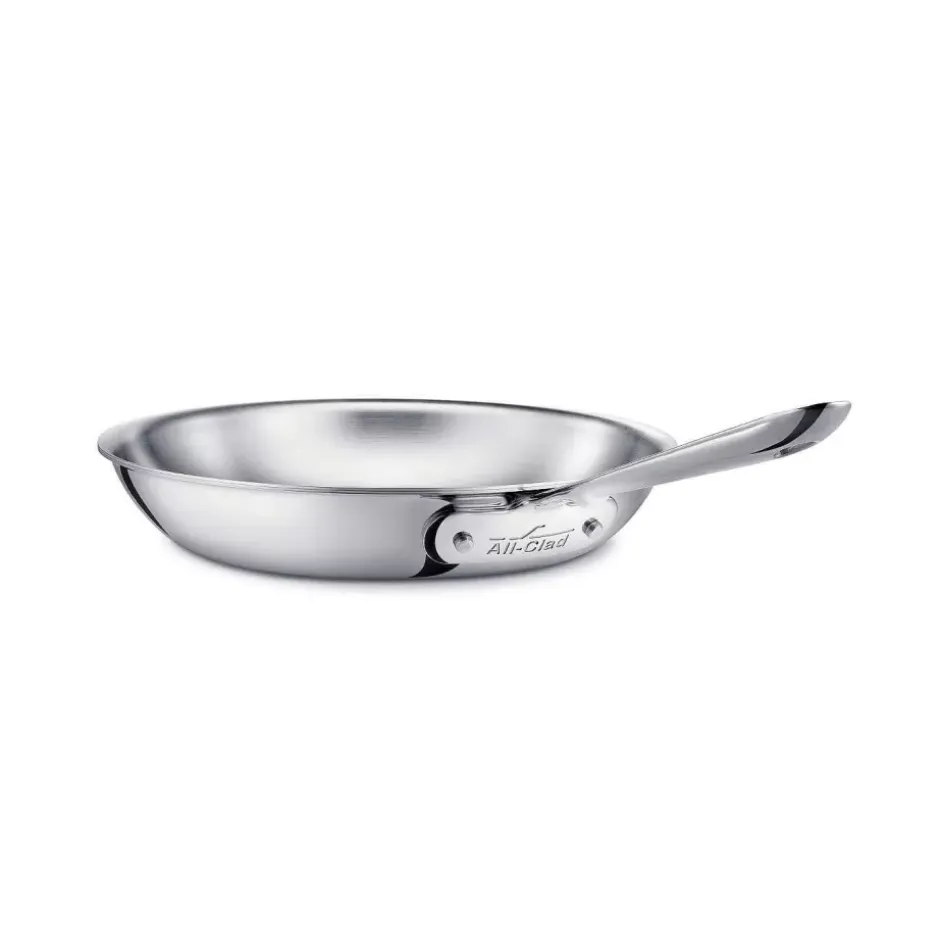 D5 Stainless Polished 5-Ply Bonded Cookware, Fry Pan, 10 Inch>All-Clad Clearance