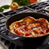 Enameled Cast Iron, Grill Pan With Acacia Wood Trivet, 11 Inch>All-Clad Outlet
