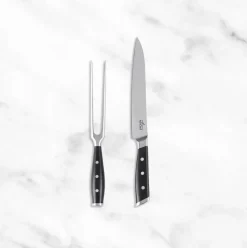 Forged Knives Carving Set, 8 Inch Knife & 6 Inch Fork><noscript><img width=