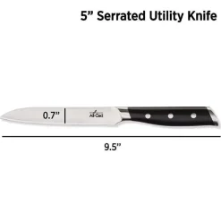 Forged Knives 5-Inch Serrated Utility Knife><noscript><img width=