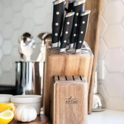 Forged Knives, Knife Block Set, 7 Piece><noscript><img width=