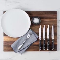 Forged Knives 4-Piece Steak Knife Set><noscript><img width=