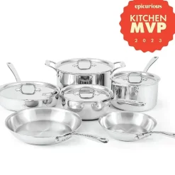 G5® Graphite Core Stainless Steel 5-Ply Bonded Cookware, 10 Piece Set><noscript><img width=
