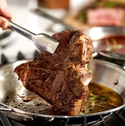 G5® Graphite Core Stainless Steel 5-Ply Bonded Cookware, Skillet With Lid, 12.5 Inch><noscript><img width=