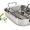 Gourmet Accessories, Small Stainless Steel Roaster With Rack, 11 X 14 Inch>All-Clad Discount