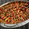Gourmet Accessories, Stainless Steel Oval Baker With 2 Red Pot Holders, 15 Inch>All-Clad Fashion