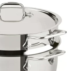 Gourmet Accessories, Stainless Steel Steamer, 5 Quart><noscript><img width=