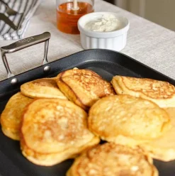 Ha1 Hard Anodized Nonstick Cookware, Double-Burner Griddle, 13 X 20 Inch>All-Clad Best
