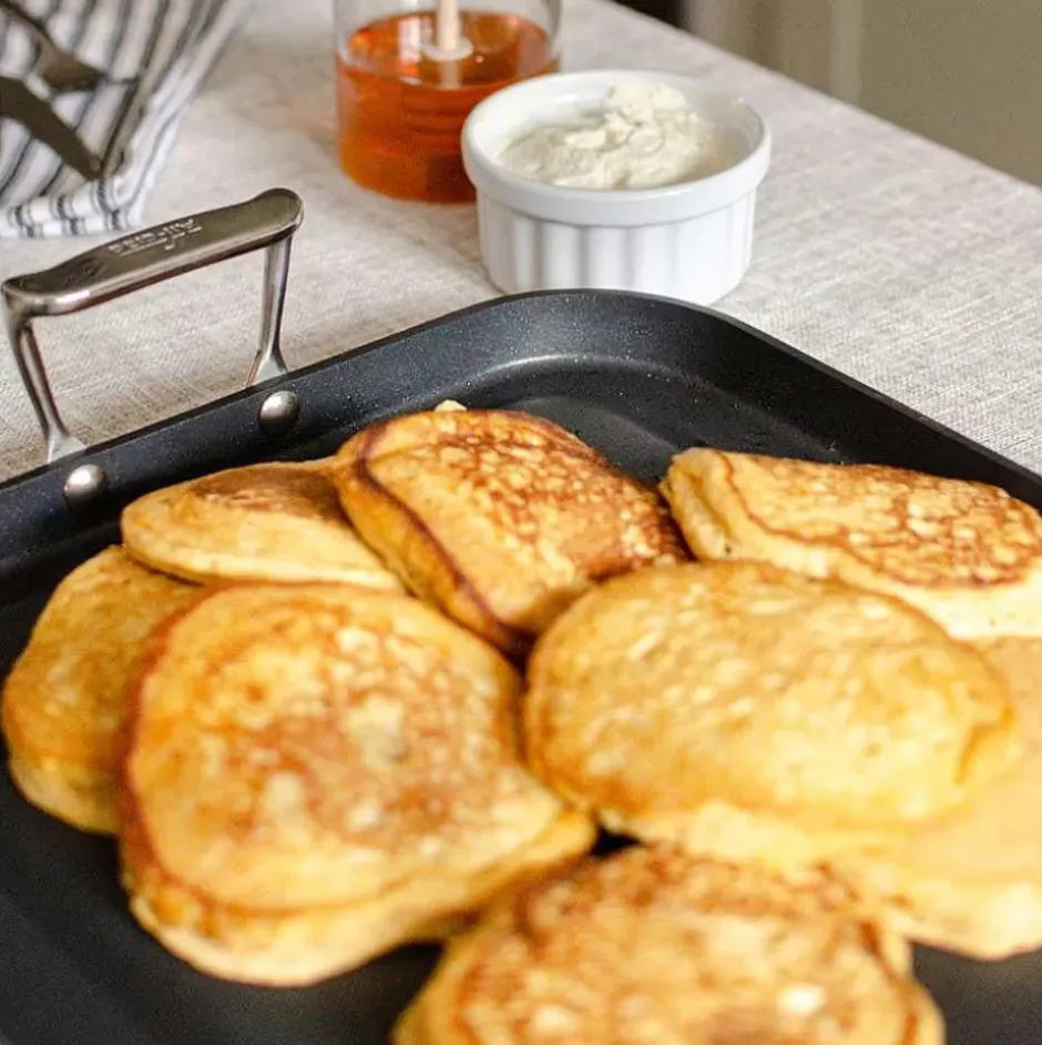 Ha1 Hard Anodized Nonstick Cookware, Double-Burner Griddle, 13 X 20 Inch>All-Clad Best