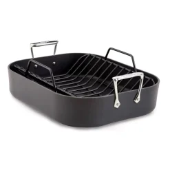 Ha1 Hard Anodized Nonstick Cookware, Roaster With Rack, 13 X 16 Inch><noscript><img width=