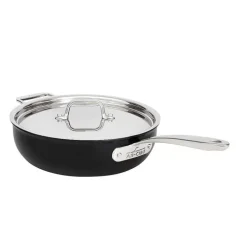 Ns Pro Nonstick Cookware, Essential Pan, 4 Quart With Lid><noscript><img width=