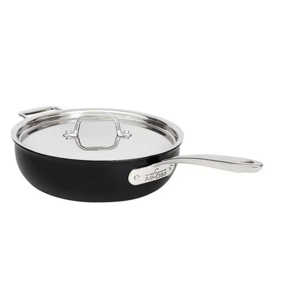 Ns Pro Nonstick Cookware, Essential Pan, 4 Quart With Lid>All-Clad New