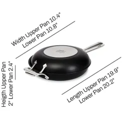 Ns Pro Nonstick Cookware, Frittata Pan, 10 Inch><noscript><img width=