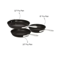Ns Pro Nonstick Cookware, 3 Piece Set><noscript><img width=