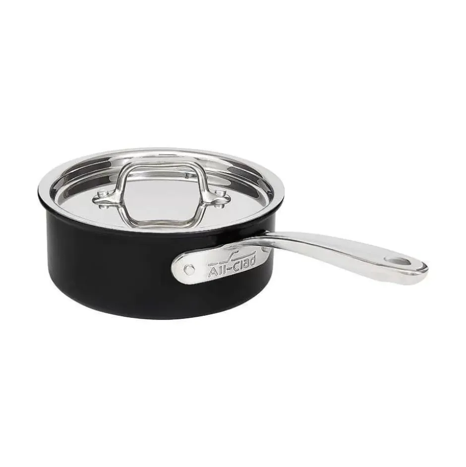 Ns Pro Nonstick Cookware, Sauce Pan With Lid, 2 Quart>All-Clad Outlet