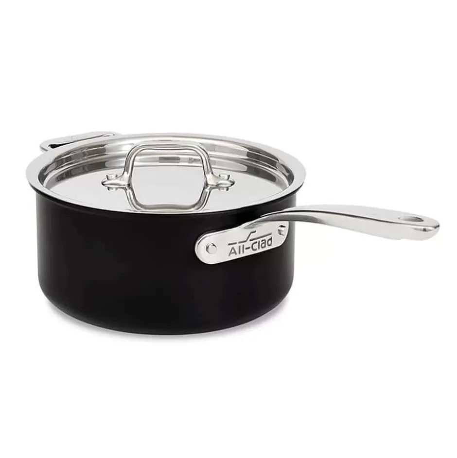 Ns Pro Nonstick Cookware, Sauce Pan With Lid, 3.2 Quart>All-Clad Discount