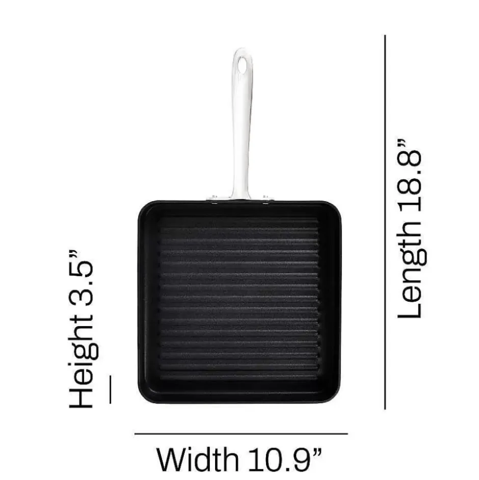 Ns Pro Nonstick Cookware, Square Grill, 11 Inch>All-Clad Online