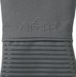 Oven Mitt Set, Pewter, 2 Pieces>All-Clad Hot