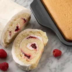 Pro-Release Nonstick Bakeware, Jelly Roll Pan, 15 X 10 Inch><noscript><img width=