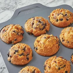 Pro-Release Nonstick Bakeware, Muffin Pan, 12 Cup><noscript><img width=