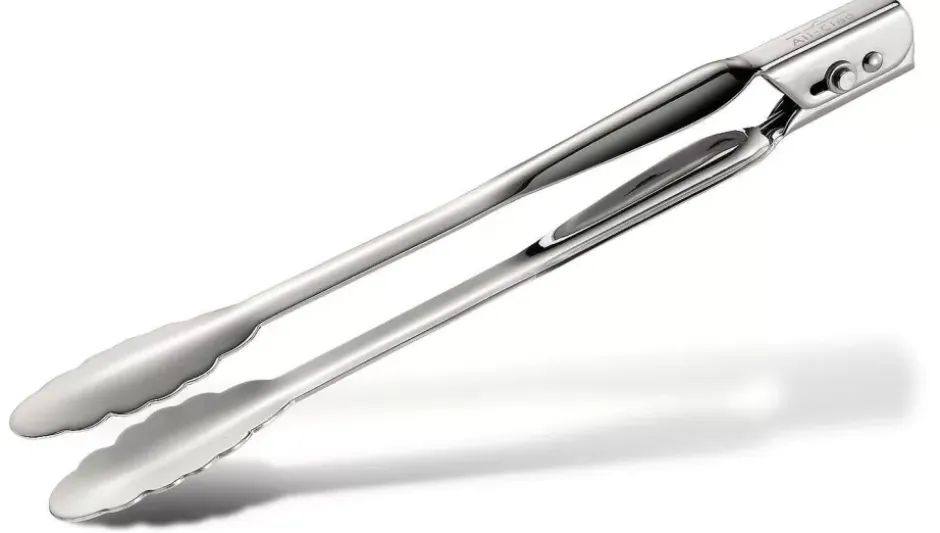 Stainless Steel Locking Tongs, 12 Inch>All-Clad New