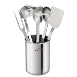 Stainless Steel 6 Piece Kitchen Tool Set><noscript><img width=