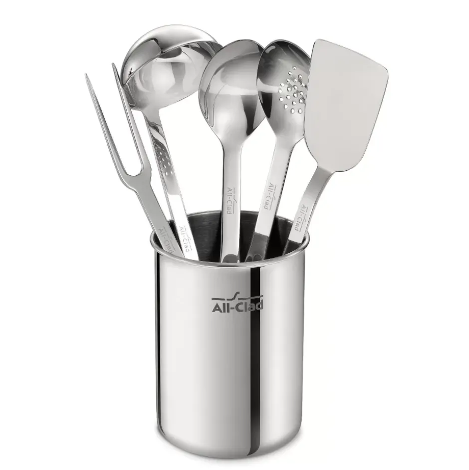 Stainless Steel 6 Piece Kitchen Tool Set>All-Clad Best