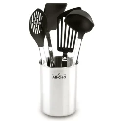 Stainless Steel 5 Piece Nonstick Tool Set><noscript><img width=