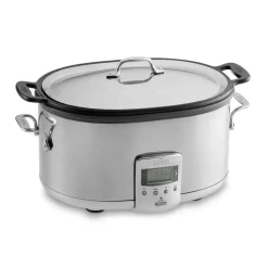 Stainless Steel Slow Cooker With Aluminum Insert, 7 Quart><noscript><img width=